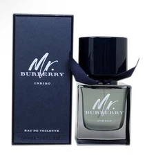 MR.BURBERRY INDIGO BY BURBERRY EAU DE TOILETTE SPRAY 50 ML 1.6 FL.OZ. SEALED