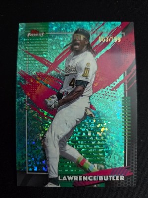 2026 Topps Finest Lawrence Butler Rare Aqua Mini-Diamond 063/199 #290 NM