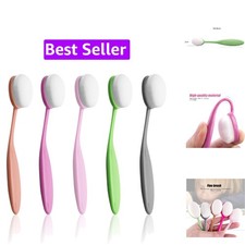 5 Pcs Craft Ink Blending Stencil Brushes with Color Coded Handles