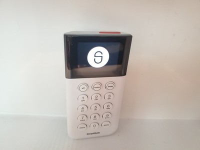 SimpliSafe SSKP3 Keypad White Wireless Touch-to-Wake Home Security GEN 3 - Used