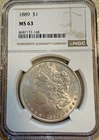 1889-P Morgan Silver Dollar MS63 NGC