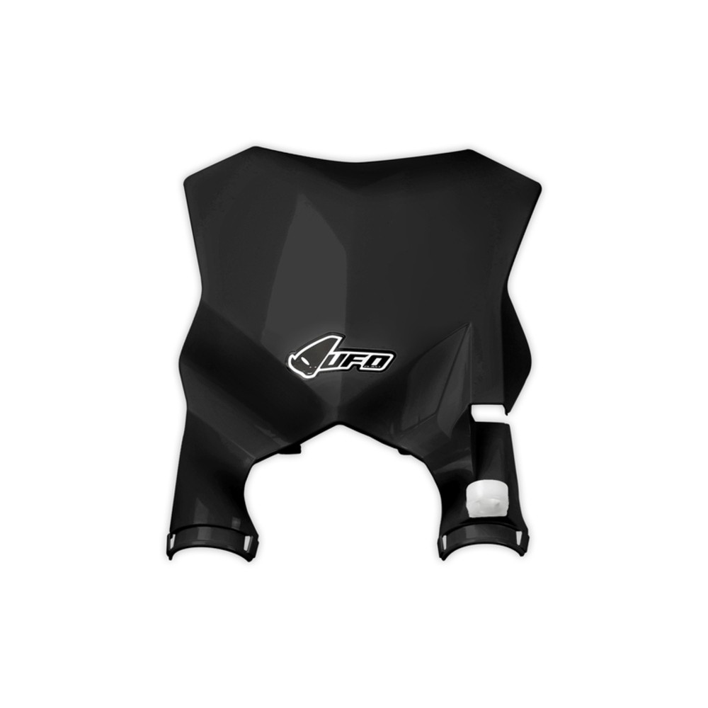 Front Number Plate UFO Stadium Kawasaki Black KA04746-001 For Motorcycle