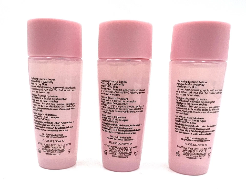 Lote 3: Loción hidratante sedosa Estee Lauder Soft Clean 30 ml *3 = 90 ml / 3 oz en total Foto 2 de 2