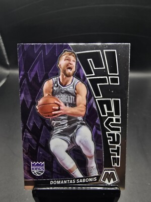 2022-23 Panini Mosaic Elevate #20 Domantas Sabonis - Sacramento Kings 