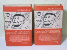 Leben und Abenteuer des Martin Chuzzlewit - von Charles Dickens / Band 1+2 VuW