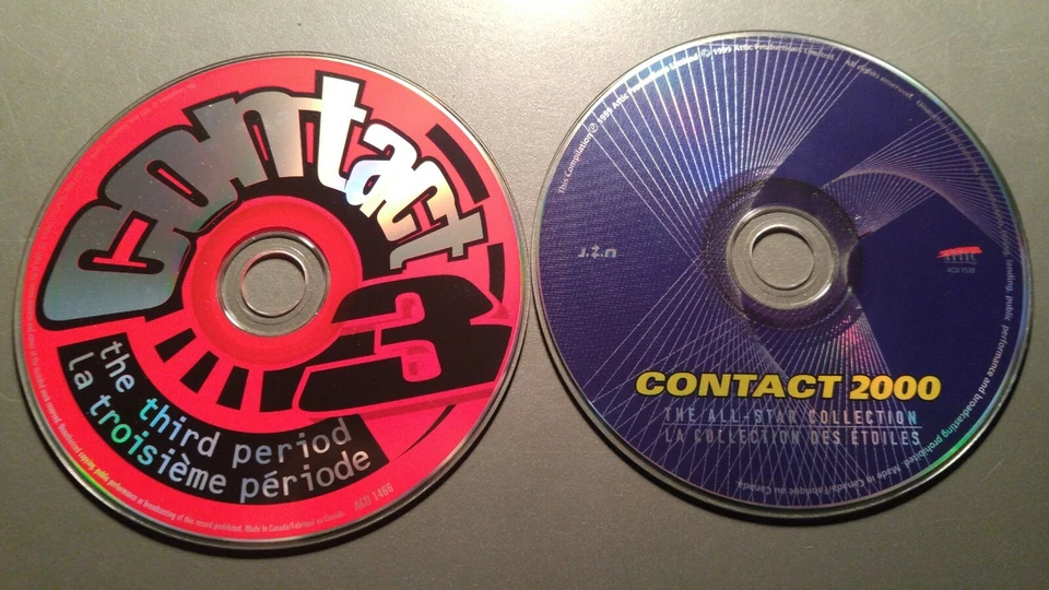 2 CDS CONTACT 3 1997 excelente! CONTATO 2000 gd! BALLROOM BLITZ ALGODÃO OLHOS JOE SHOUT - Imagem 2 de 4
