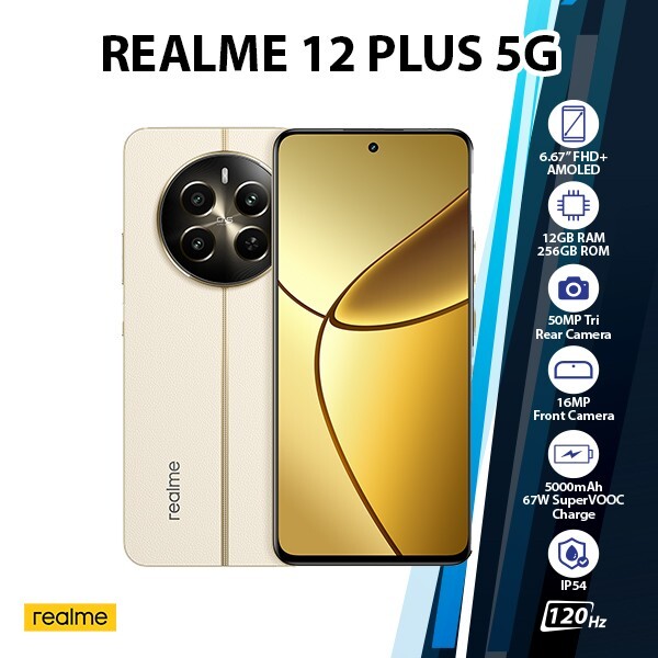 Realme 12 Pro+ 5G ベージュ12GB 512GB Realme 12 Pro Plus 5G 12GB+512GB BEIGE Dual SIM Global Ver