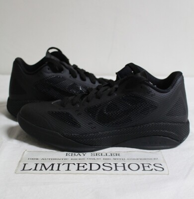シューズ(男性用) nike hyperfuse low 2011 PE Nike Hyperfuse 2011 Low Tripel Black 454137-001 Men US 8