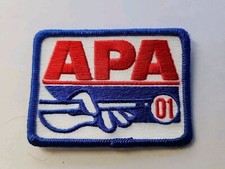 APA 2001 MEMBERSHIP PATCH AMERICAN POOLPLAYERS ASSOCIATION
