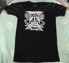 CYNDI LAUPER The Body Acoustic T Shirt Black Small S New 100% Cotton Made in USA