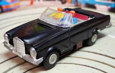 Faller AMS ~~ Mercedes 300 Cabrio mit Blockmotor, 60er Jahre Spielzeug #MFB115