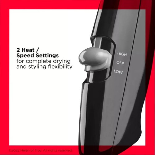 Revlon Hair Dryer Blower 1875W Heat Professional Fan Styler Dry Cool Blow Shot - Picture 4 of 5