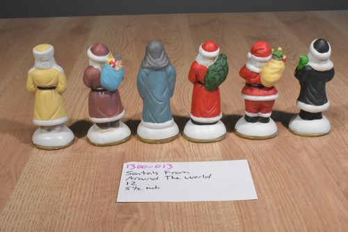 Santa's From Around the World 12 Piece Set(1300-013) - Picture 3 of 8