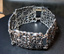  Gliederarmband  Trachtenschmuck Vintage  - Solid Sterlingsilber 935