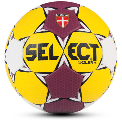 Select Solera Handball Harz HPU1500 handgenäht Null-Flügel gelb Trainingsball