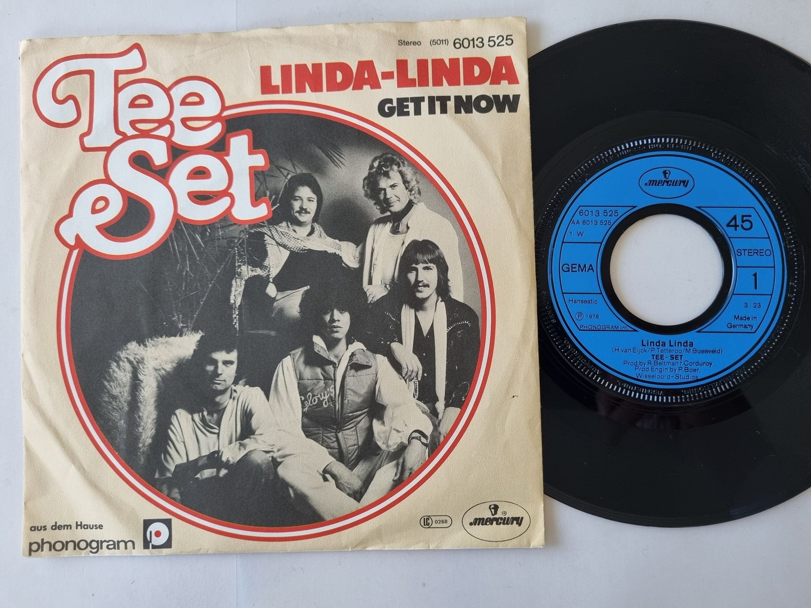 Tee-Set - Linda-Linda 7'' Vinyl Germany