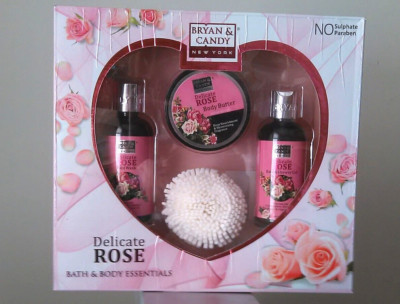 Bryan & Candy Delicate Rose Bath And Body Essentials - Mother's Day Gift NEW!!
