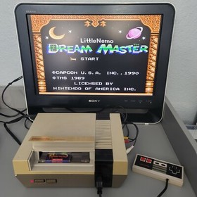 4 Nintendo NES Games: Tom & Jerry, Little Nemo, Disney Adventures, Sesame Street