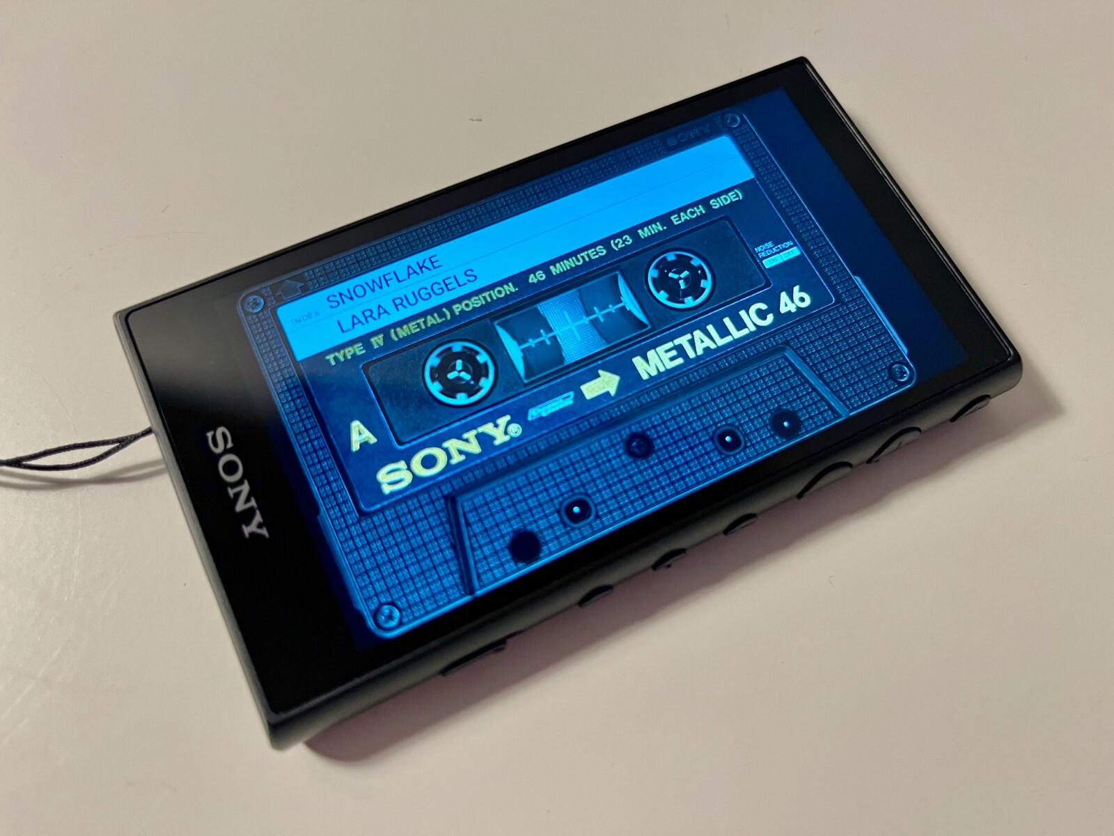 Sony Walkman NWA105 HiRes MP3 Player bundle with 40th anniversary