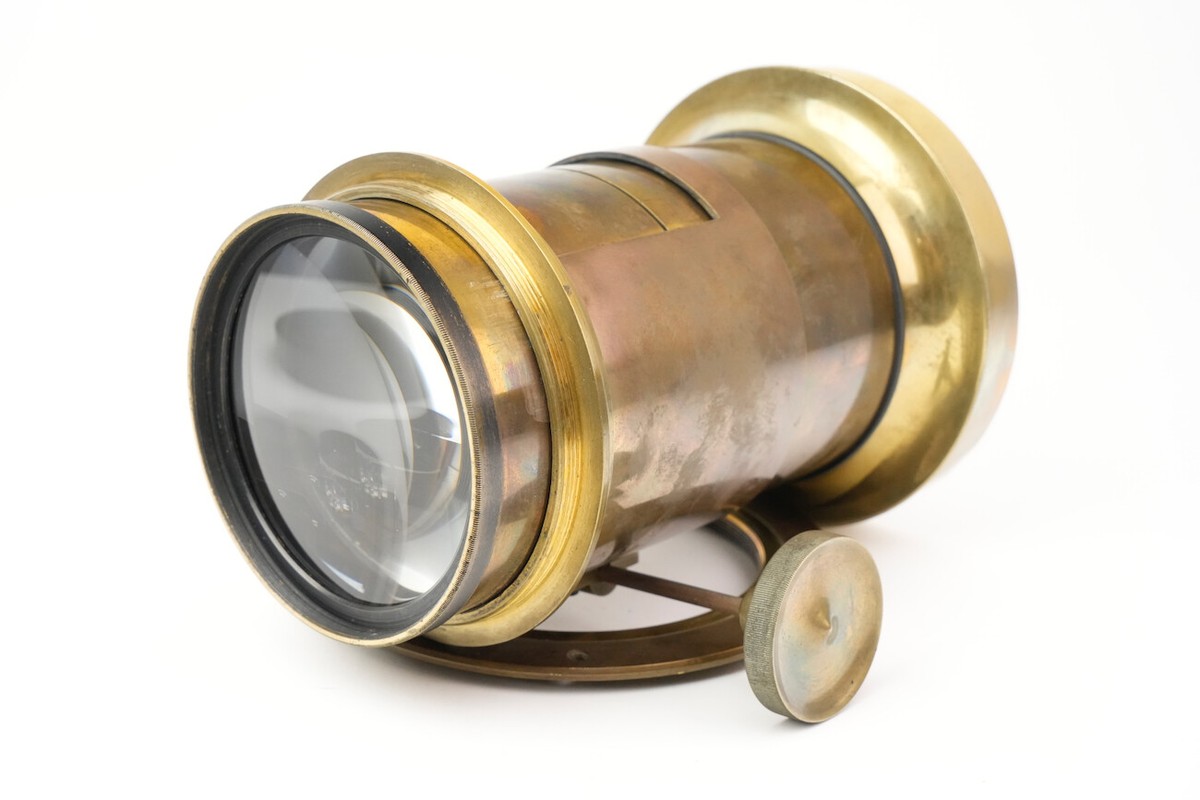 Important et rare objectif RODENSTOCK type Petzval