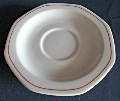 Seltmann Weiden, Untertasse 14,5 cm, Mirabell braune Linie, weitere Porzellan