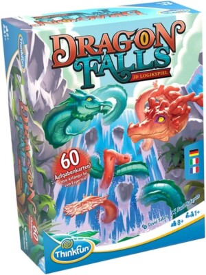 Dragon Falls Logic Brain Challenge Spiele ThinkFun STEM 8+ Lernspaß