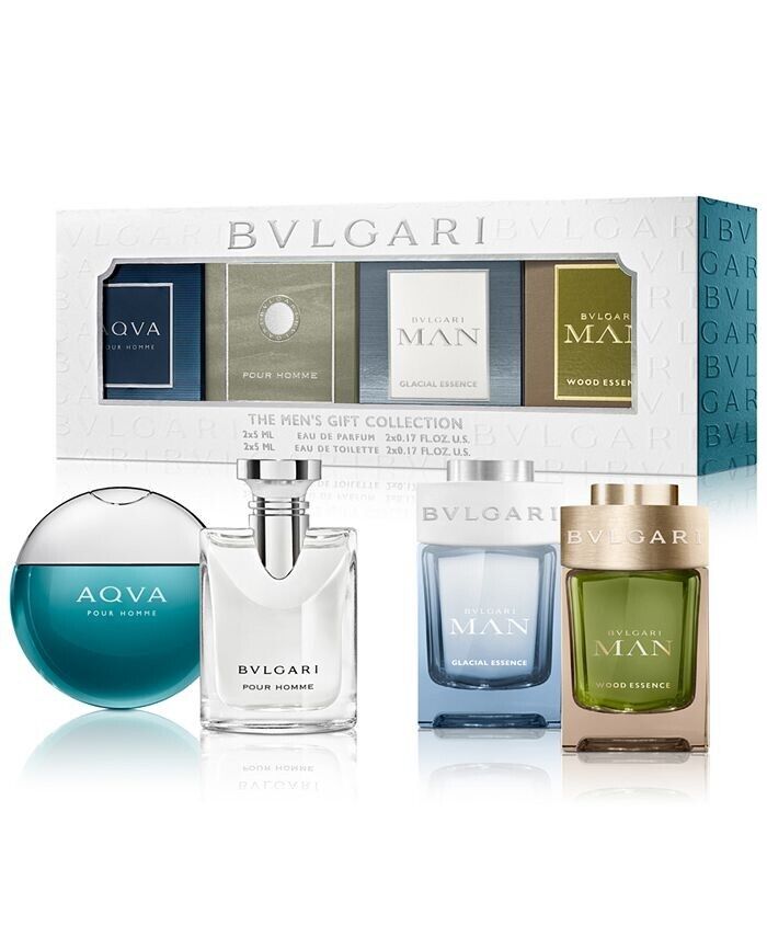 Brand New/Authentic BVLGARI Men's 4-Pc. Fragrance Favorite Brand New/Authentic BVLGARI Men's 4-Pc. Fragrance Favorite