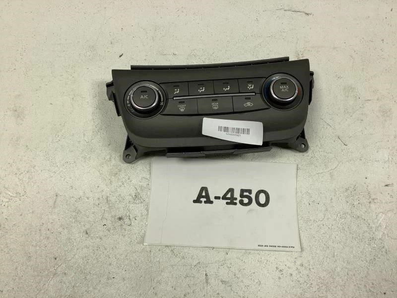 2013 NISSAN SENTRA HEATER A/C TEMPERATURE CONTROL PANEL OEM - Image 4 of 4