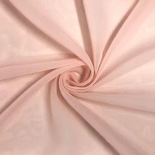 Sheer Chiffon Fabric – 58/60" Wide | Perfect for Dresses, Décor & Crafts