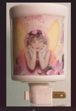 Kathleen Francour New Fairy Porcelain night light Vintage 2003