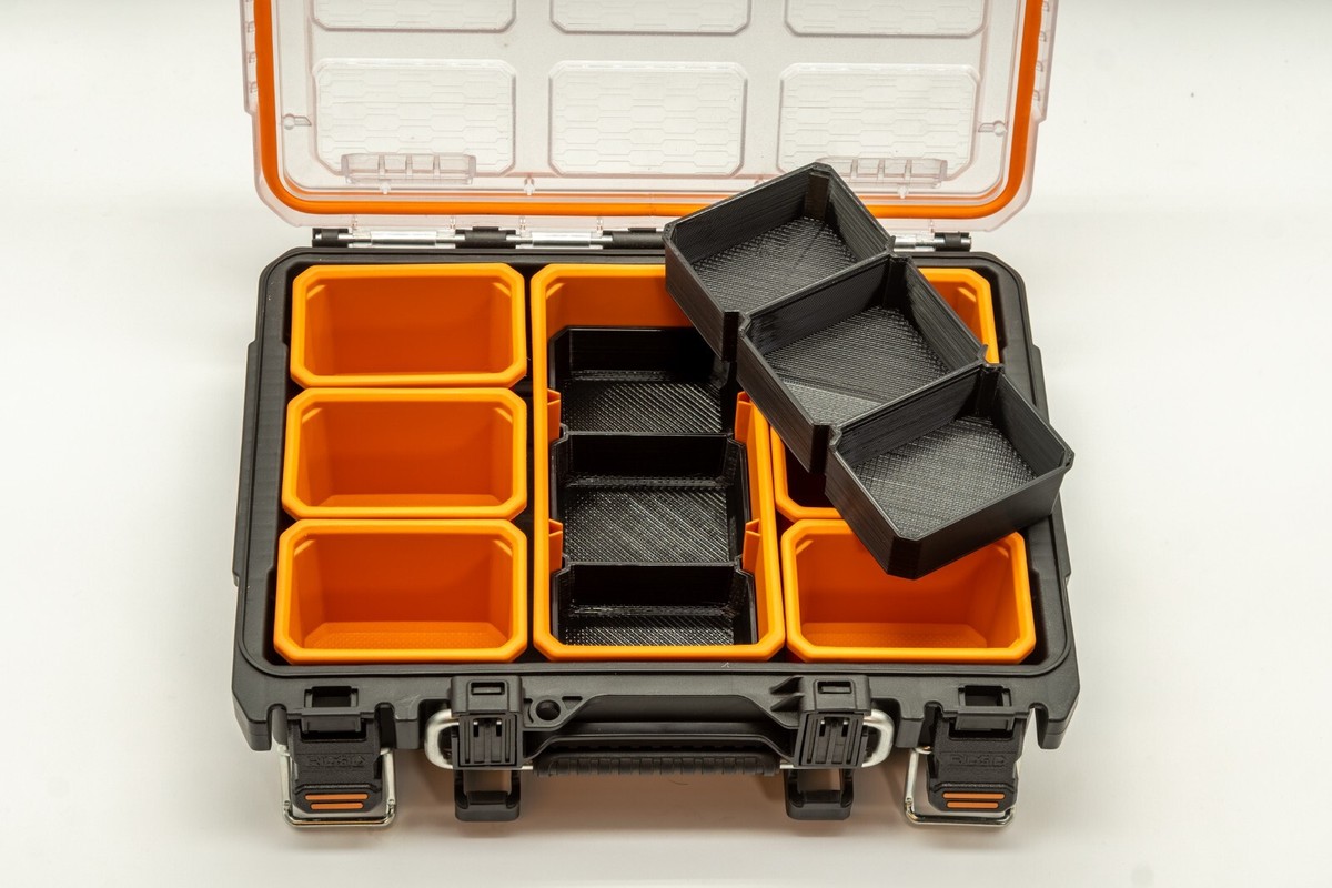 DISH// 『aRange』aRange BOX Stacking Bins Set for RIDGID 2.0 Pro Gear System Half Organizer | eBay