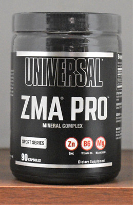 Universal Nutrition ZMA Pro 90 Capsules Zinc Magnesium Vitamin B6