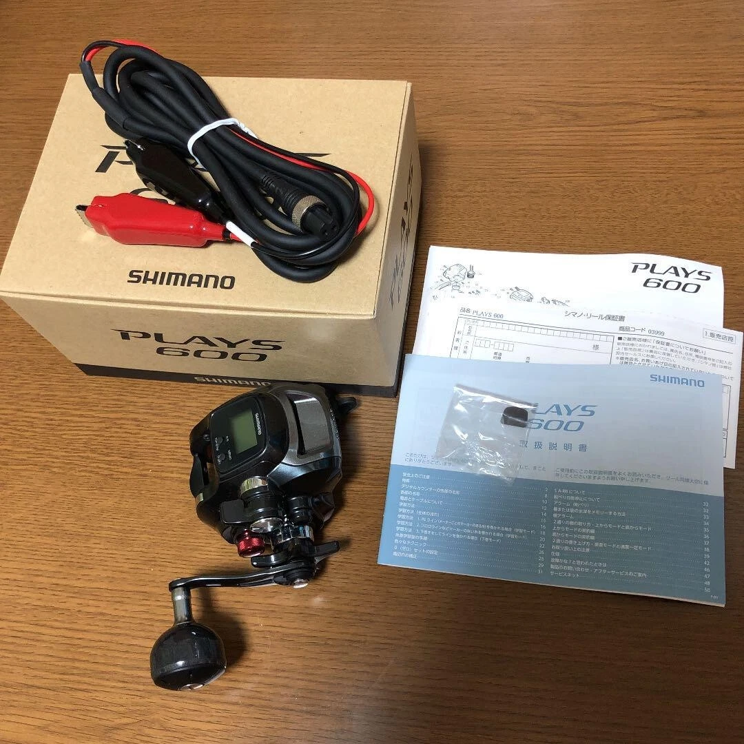 Shimano 19 PLAYS 600 Electric Reel 5.5 5Kg 039996 Brand New Free