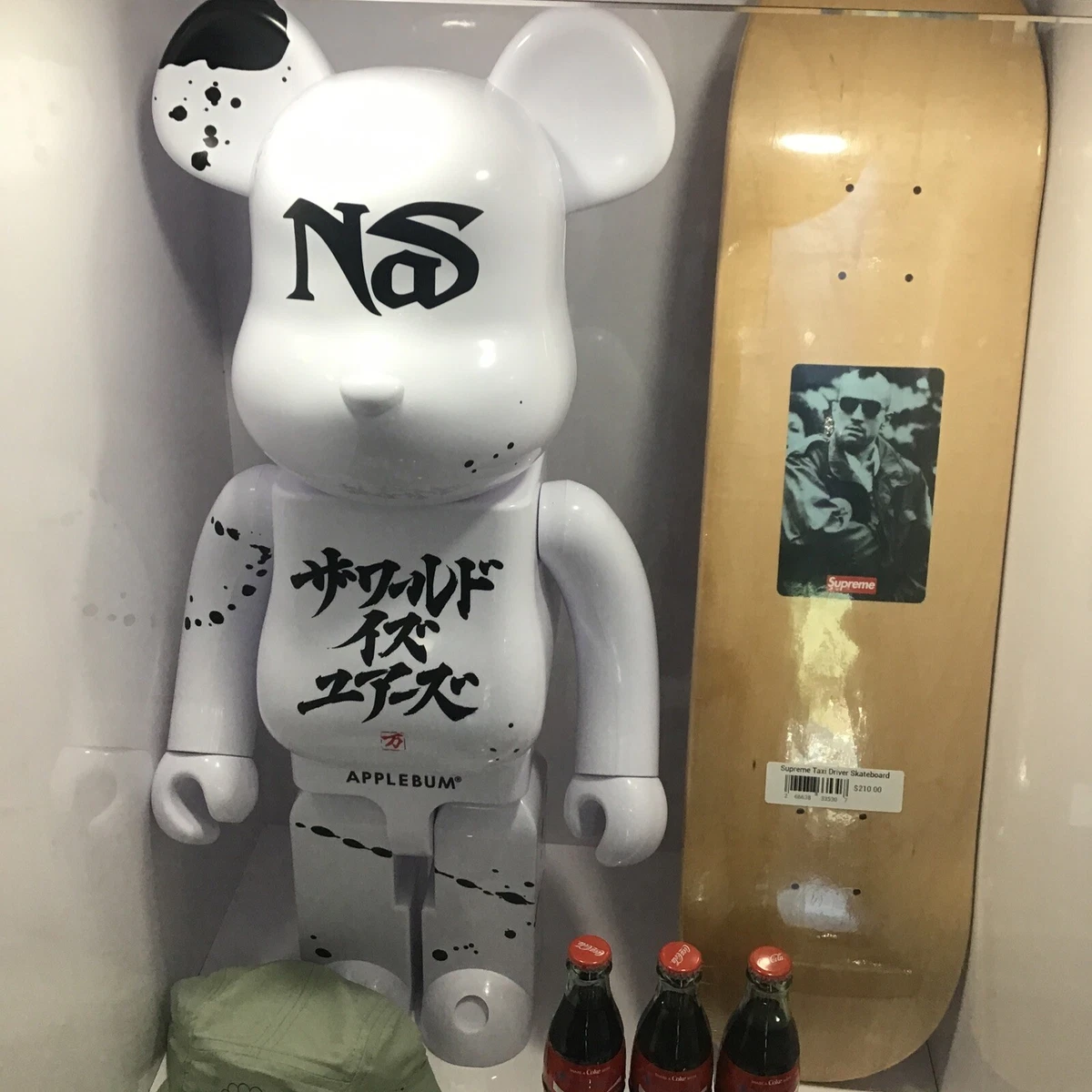 BE@RBRICK × NAS × APPLEBUM 100％ & 400% APPLEBUM(アップルバム) ベアブリック BE@RBRICK 