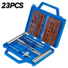 23PC Tire Repair Kit DIY Tools Plugs Punctured Flat Tires ForCar Truck SUV Fix?