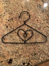 American Girl Pleasant Company Wire Heart Hanger Samantha Travel Trunk Genuine