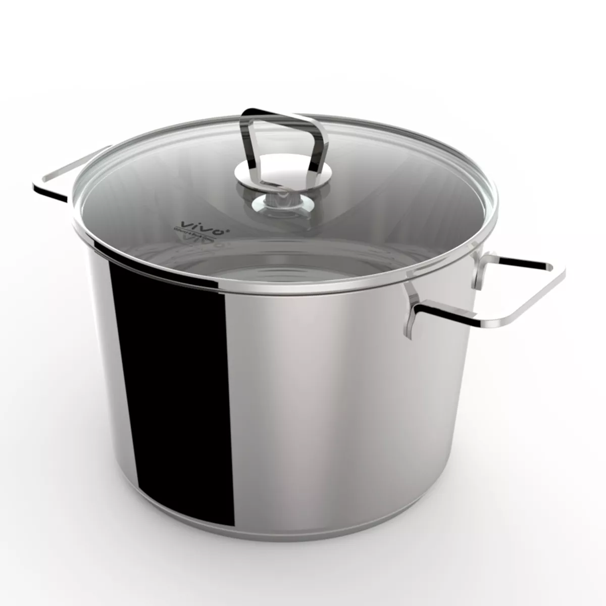 Vivo 24 cm Casserole Pan With Lid Suitable for All Stoves Stay 