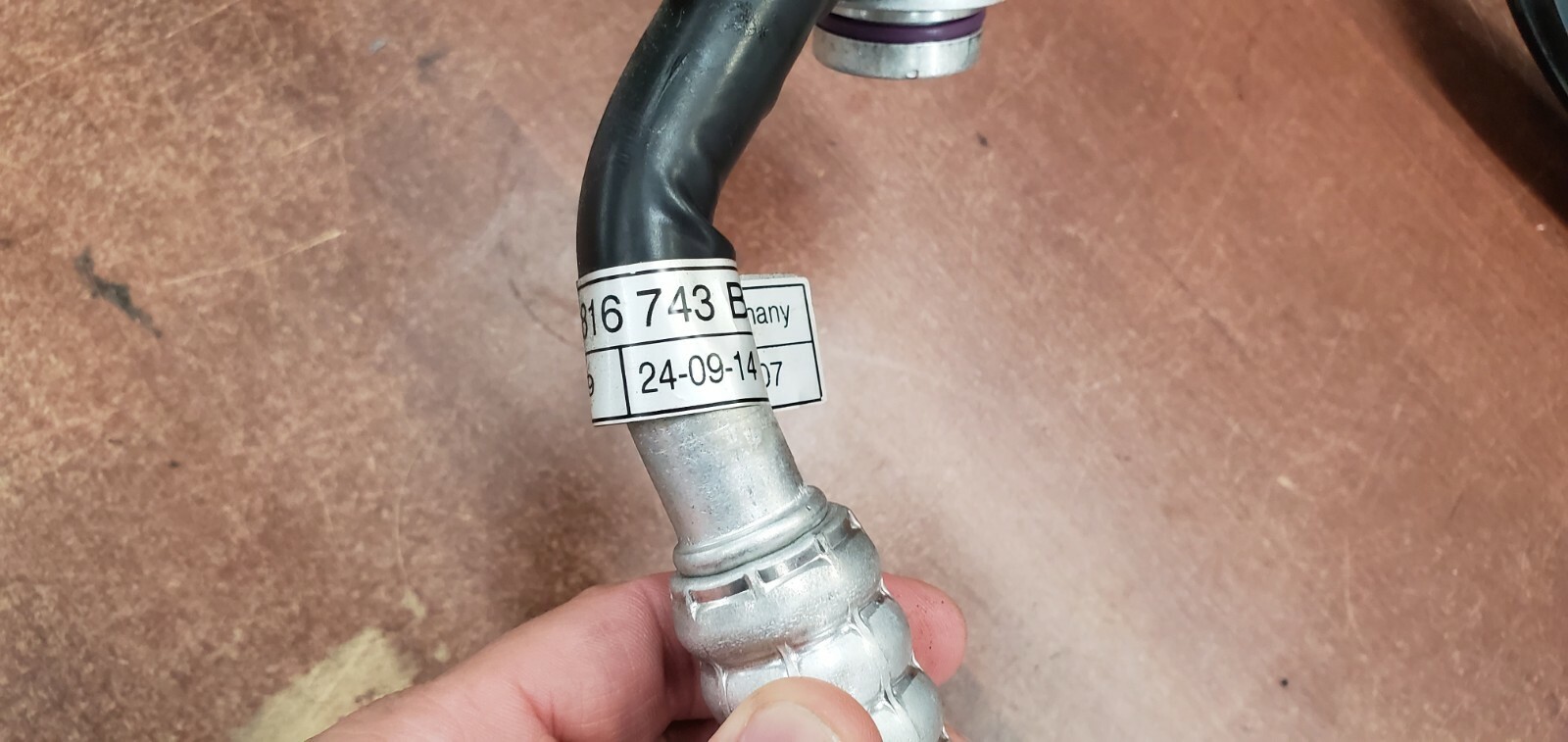 Lamborghini Huracan, AC Hose, Used, # 4S0816743B