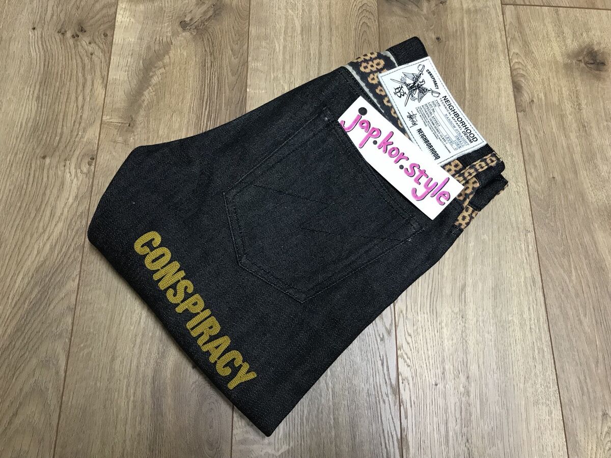 Stussy x Neighborhood Boneyards II Conspiracy Jeans Bape Stussy x Neighborhood Boneyards II Conspiracy Jeans Bape
