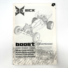 ECX Boost 1/10 Eletric RC Buggy Car Paper instruction Manual OZRC ML1288