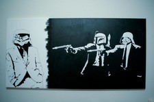 Star Wars darth vader boba fett stormtrooper Custom Gaming Mat Desk 4814