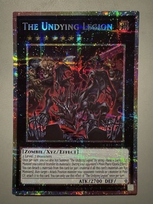 YUGIOH THE UNDYING LEGION (XYZ) ASIA ENGLISH EDITION CR11-AE072 PSER