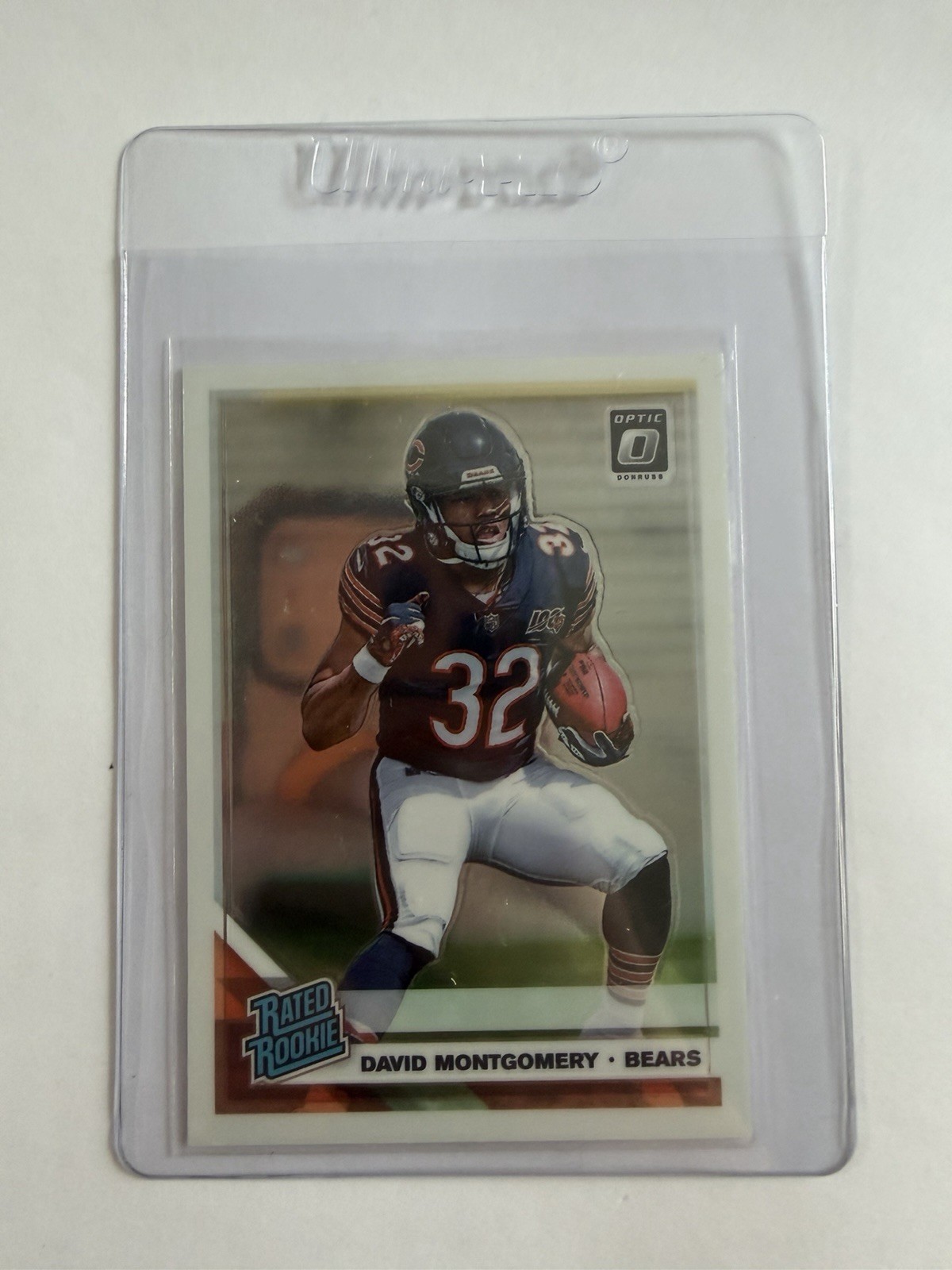 2019 Panini Donruss Optic - Rated Rookie David Montgomery #161 (RC)