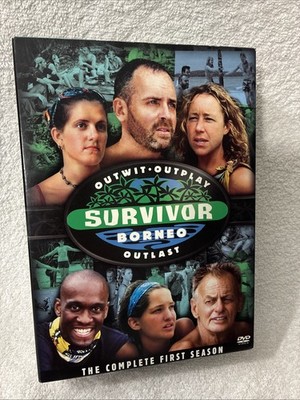 Survivor Borneo The Complete First Season 5 Disc DVD Set 2004 Very Good