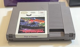 Days of Thunder (Nintendo NES, 1990) Authentic Complete In Box Tested