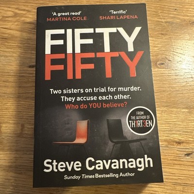 Fifty-Fifty Paperback Steve Cavanagh