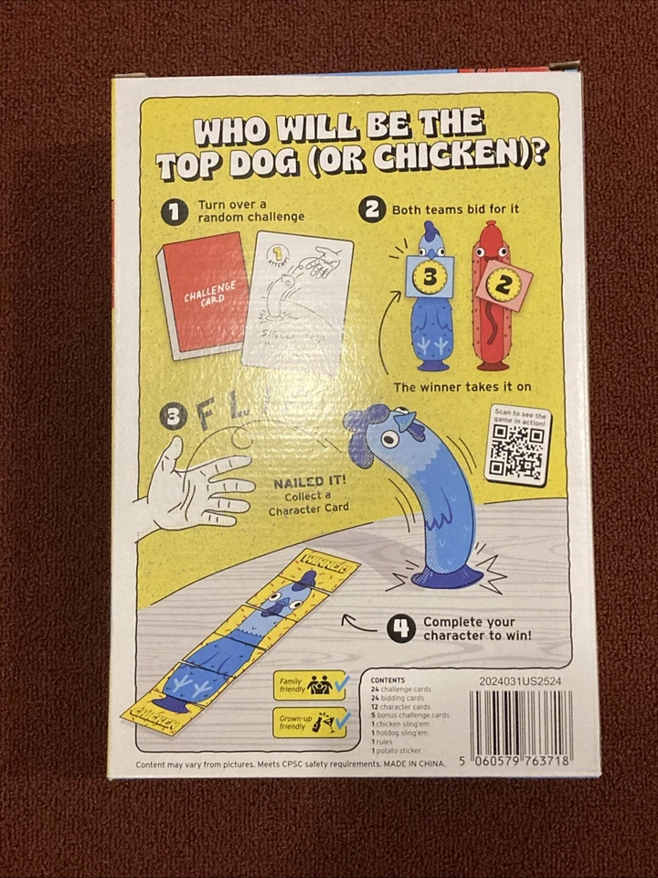 Chicken Vs Hotdog: The Ultimate Challenge Acción Fiesta Juego Diversión Familias Amigos Foto 2 de 4