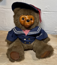 Robert Raikes Original 15" Sailor Bear Christopher 9333/15000 Vintage Wood Face