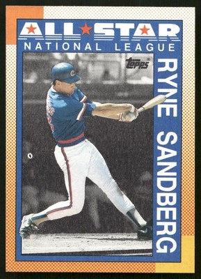 Ryne Sandberg - 1990 Topps Baseball - All-Star #398