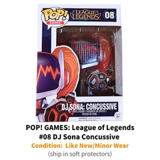 Funko POP League of Legends #08 DJ Sona: Concussive Riot Games China Exclusive